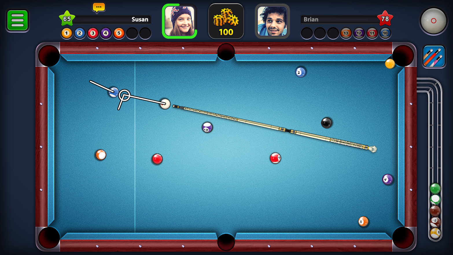 Baixar e jogar 8 Pool Billiards - jogo offline 8 ball pool no PC com MuMu  Player