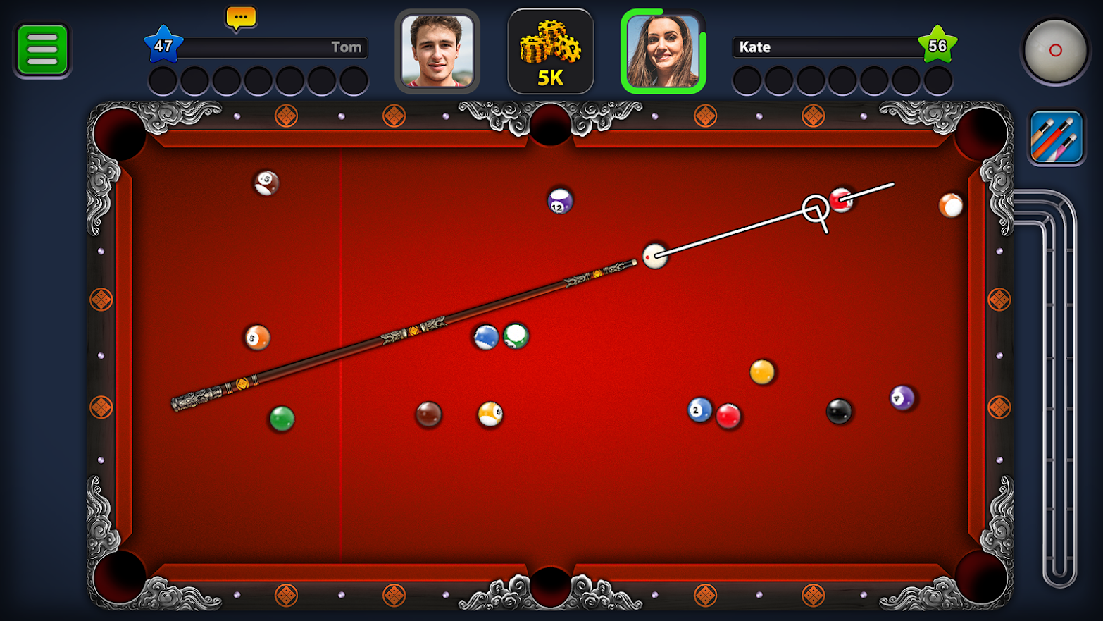 Baixar e jogar 8 Ball Pool no PC com MuMu Player