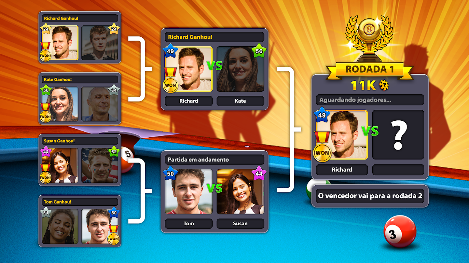 Baixar e jogar 8 Ball Pool no PC com MuMu Player