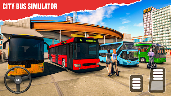 Baixar e jogar City Bus Simulator: Bus Games no PC com MuMu Player