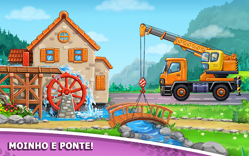 Jogo Educativo de Construção / Jogo de Tratores / Jogo de Construir /  Montar e Lavar Caminhoes