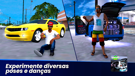 GTA SAN ANDREAS COM CARROS REBAIXADO,MOTOS,SKIN E MUITO MAIS, APK+DATA