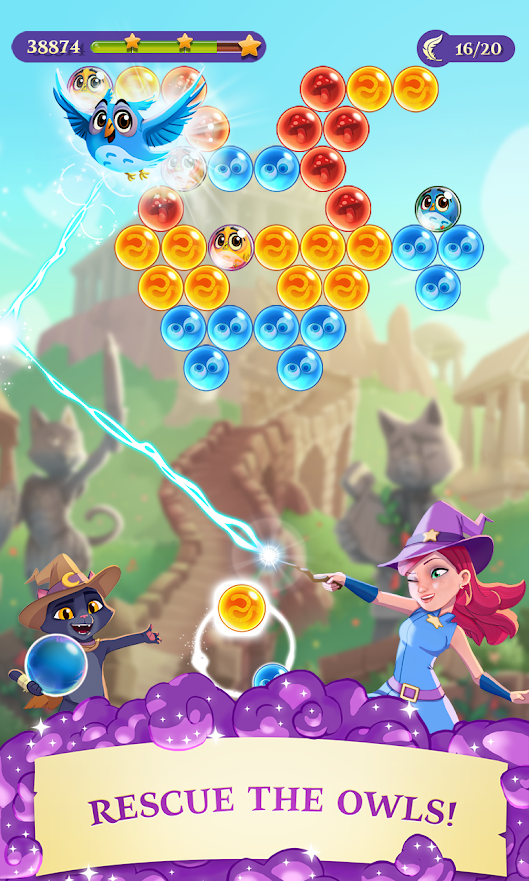 Baixar e jogar Bubble Witch 2 Saga no PC com MuMu Player