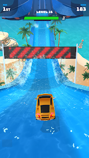 Play Mega Water Surface Car Racing Game 3D