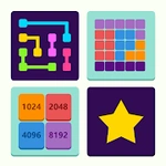 Puzzle Games - Merge 2048 & Flow Free
