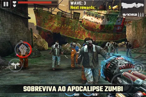 Baixe jogo de tiro de matar zumbi no PC