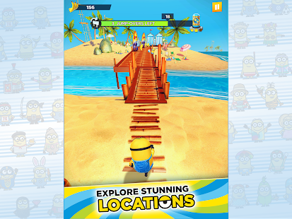 despicable me minion rush minion beach