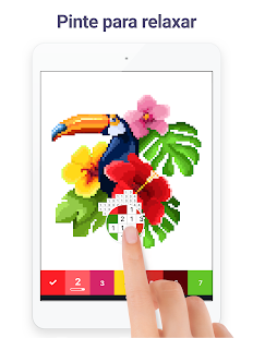 Baixar e jogar Pixel Art: Jogo de pintar com números no PC com