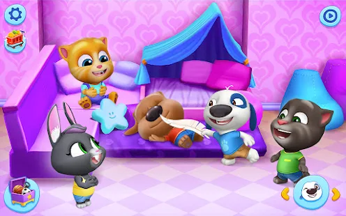 Jogue Quebra-cabeças: Meu Talking Tom e Angela, um jogo de Talking tom