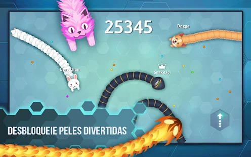 Snake.io – Jogo Online Divertido e Viciante Android Jogos APK (com