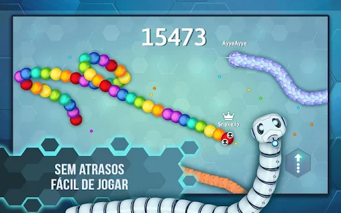 Baixar e jogar Snake.io – Jogo Online Divertido e Viciante no PC