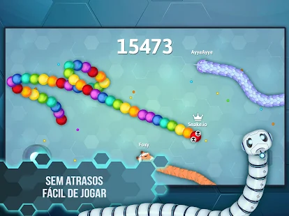 Baixar e jogar Snake.io – Jogo Online Divertido e Viciante no PC