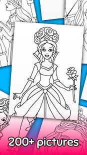 Princesa Para Colorir - Jogo – Apps no Google Play