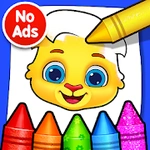 Coloring Games: Coloring Book, Painting, Glow Draw