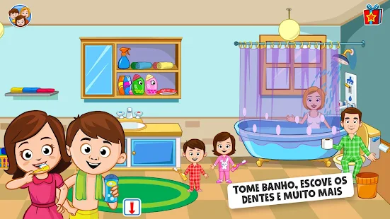 Baixe My Town : Casa dos Amigos no PC com MEmu