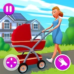 虛擬媽媽護嬰遊戲——新生兒護理模擬器: 夢想的家庭主婦