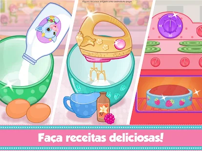 JOGO CONFEITARIA DA MORANGUINHO - JOGO DE FAZER BOLO DA