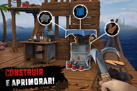 Novo jogo de Sobrevivencia - Raft Survival: Sobrevivência na ilha