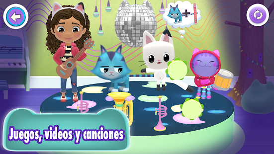 La Sala de Juegos de Carlita de la Casa de Muñecas de Gabby