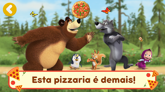 Baixar e jogar Masha e o Urso Pizzaria! Jogos de Cozinhar Pizza! no PC com  MuMu Player