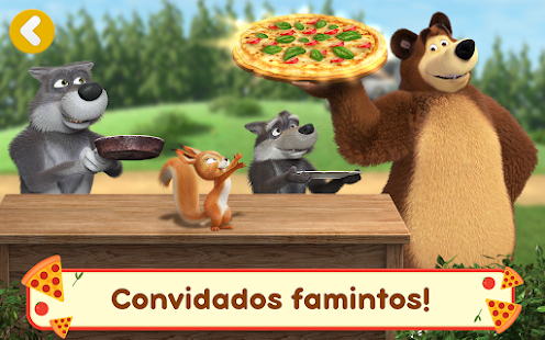 Baixar e jogar Masha e o Urso Pizzaria! Jogos de Cozinhar Pizza! no PC com  MuMu Player