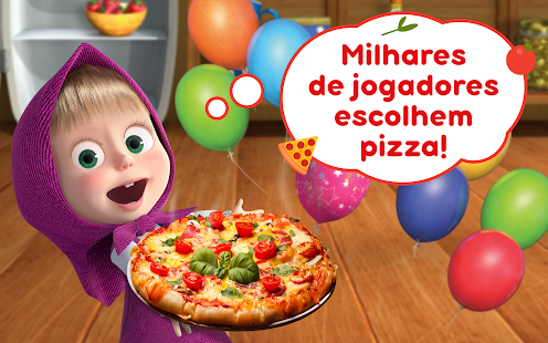 Baixar e jogar Masha e o Urso Pizzaria! Jogos de Cozinhar Pizza! no PC com  MuMu Player