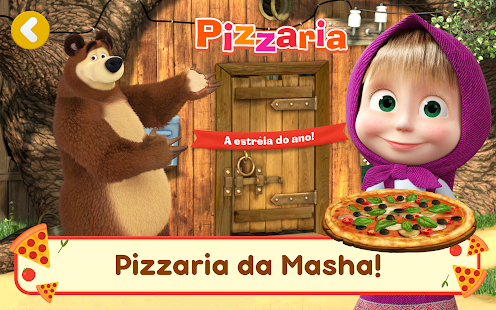 Baixar e jogar Masha e o Urso Pizzaria! Jogos de Cozinhar Pizza