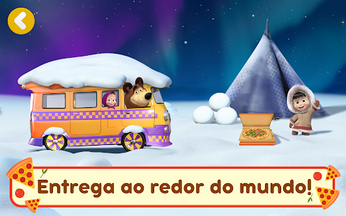 Baixar e jogar Masha e o Urso Pizzaria! Jogos de Cozinhar Pizza! no PC com  MuMu Player