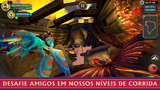 School of dragons o jogo como treinar o seu dragão