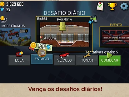 Jogo Hill Climb Racing Com Dinheiro Dinheiro Infinito