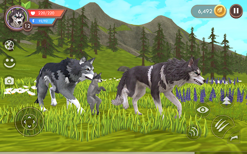 Baixar e jogar Wolf Tales - Online Wild Animal Sim no PC com MuMu