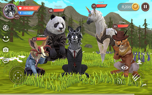 Baixar e jogar Wolf Tales - Online Wild Animal Sim no PC com MuMu Player