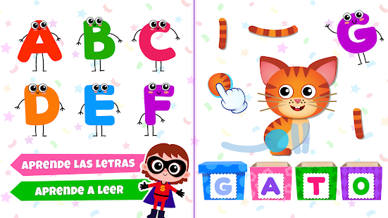 Descargar ABC Juegos educativos para niños! Aprender a leer! en PC_juega ABC Juegos educativos para niños! Aprender a en PC con MuMu Player