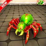Kill it with Spider Fire Hunter:Spider Smasher Sim