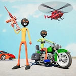 Spider Stickman Power: Miami Gangster