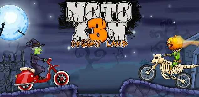 Download and play Moto X3M Spooky Land on PC with MuMu Player