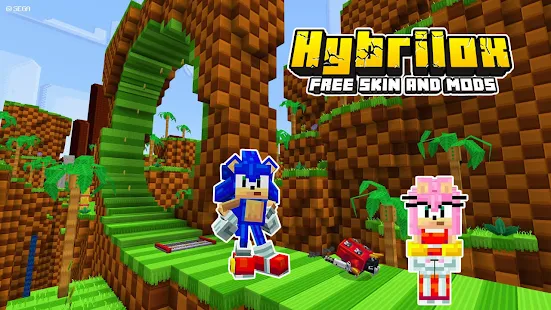 Sonic (Sonic Boom Skin Series) Minecraft Skin