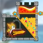 Stickman Legendary Knight: Pull Pin Level Up