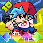 FNF Music 3D Battle - Boyfriend Vs Ruv Vs Sarvente