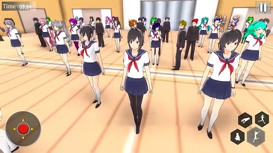 Download do APK de Anime Girl 3D: Japanese High School Life Simulator para  Android