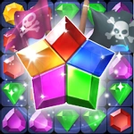 Pirate Jewel Pang: Match 3 Puzle