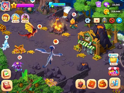 Dragonscapes Adventure on PC with BlueStacks: A Fun and Relaxing Game with  Dragons!