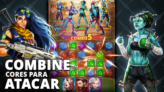 Baixe e jogue Puzzle Combat: Match-3 RPG no PC e Mac (emulador)