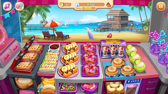 Baixar e jogar Jogos de Culinária Fazer Donut no PC com MuMu Player