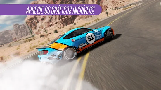 JOGO DE DRIFT COM VÁRIOS CARROS PARA PC FRACO - CarX Drift Racing 