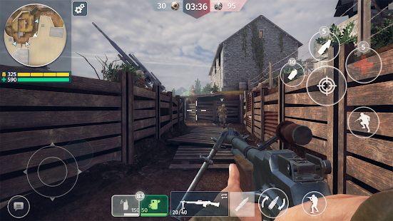 Download World War 2 - Battle Combat (FPS Games) on PC with MEmu