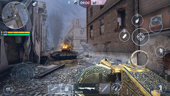 Jogo de Guerra e Tiro Fps Para Celular World War 2 Battle Combat