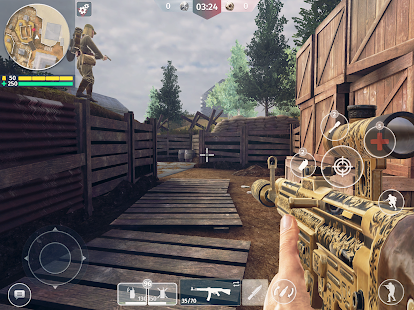 Jogo de Guerra e Tiro Fps Para Celular World War 2 Battle Combat