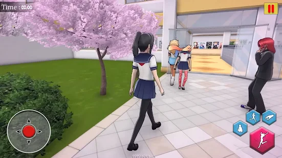 Download do APK de Anime Girl 3D: Japanese High School Life Simulator para  Android