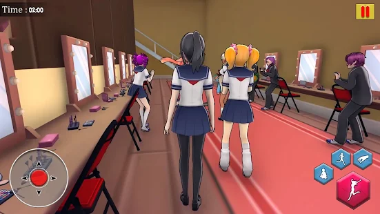 Download do APK de Anime Girl 3D: Japanese High School Life Simulator para  Android